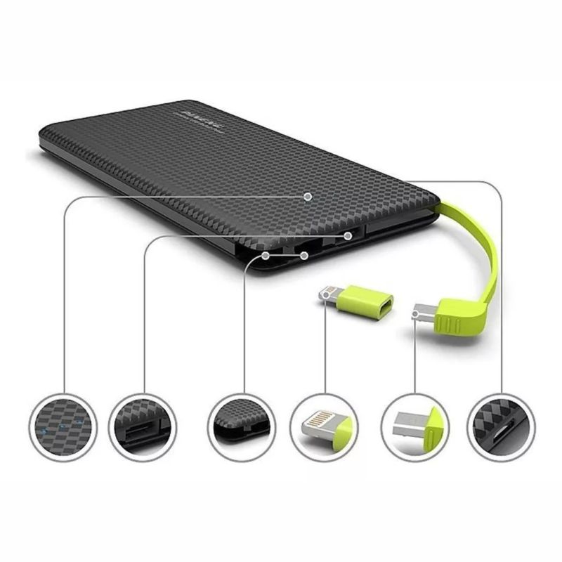 Carregador Portátil Power Bank Pineng 10.000mah Universal - Imagem 3